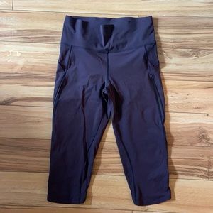Lululemon Athletica cropped high rise tight